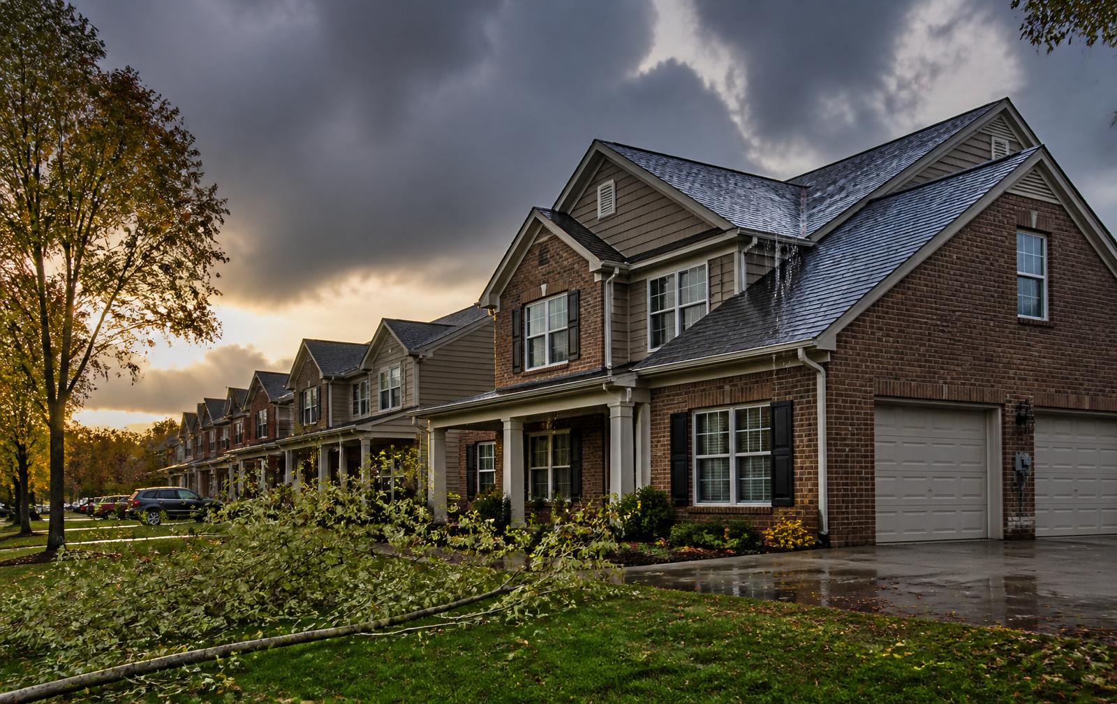 Metro Atlanta home after a fall storm, cared for by Forte